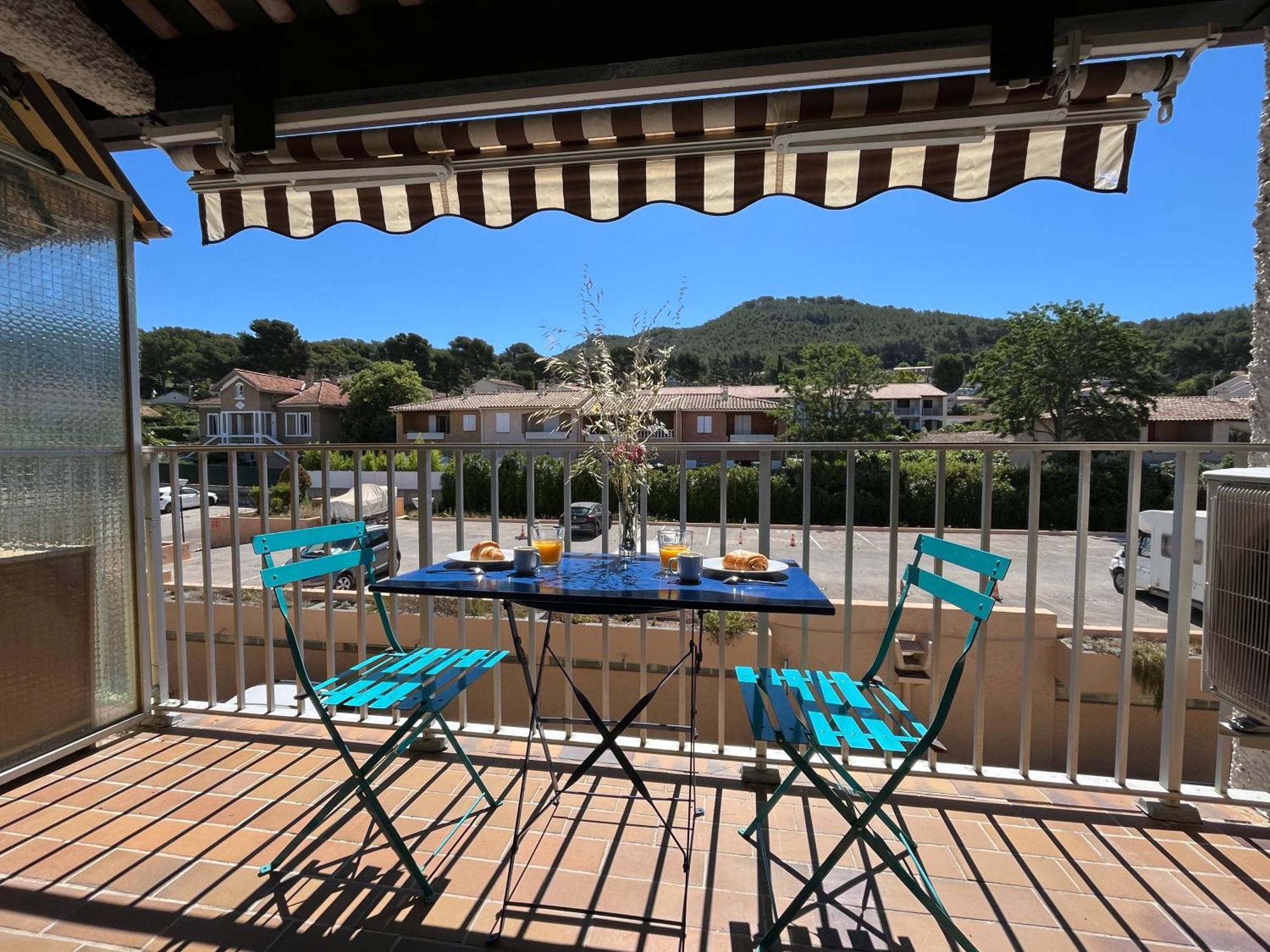 Studio Cosy En Bord De Mer Saint-Cyr-sur-Mer Buitenkant foto